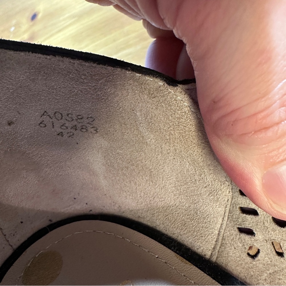 Boden Black Leather Heels - Picture 8 of 10